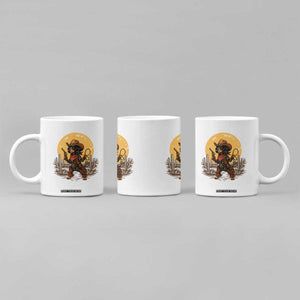 Funny Dachshund Cowboy Coffee Mug Western Wiener Dog TS12 Print Your Wear