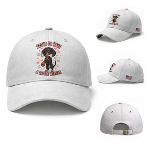 Dachshund Dog Lover Baseball Cap Proud To Have A Little Wiener TS12 Baseball Cap Universal Fit White Print Your Wear
