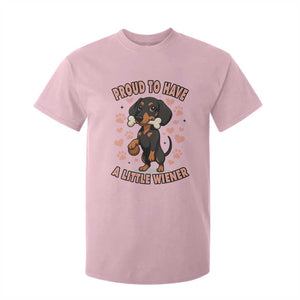 Dachshund Dog Lover T Shirt For Kid Proud To Have A Little Wiener TS12 Light Pink Print Your Wear