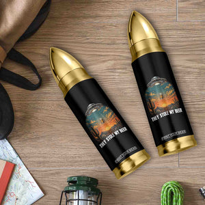 They Stole My Beer Bullet Tumbler Funny UFO Abducting Beer Mug Vintage Western Gift TS12 Print Your Wear