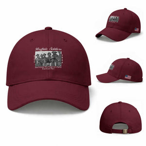 Buffalo Soldiers 1866 African American Cavalry Baseball Cap Black History Military Heritage Gift