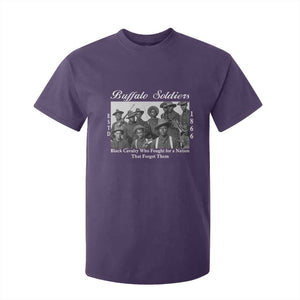 Buffalo Soldiers 1866 African American Cavalry T Shirt For Kid Black History Military Heritage Gift