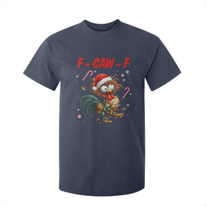 Funny F Caw F Chicken Meme T Shirt For Kid Christmas Gift TS12 Navy Print Your Wear