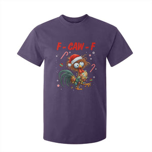 Funny F Caw F Chicken Meme T Shirt For Kid Christmas Gift TS12 Purple Print Your Wear