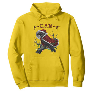 F Caw F Raven Sarcastic Joke Hoodie Holiday Gag Gift TS12 Daisy Print Your Wear