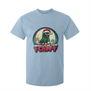 Funny F Caw F Raven Joke T Shirt For Kid Holiday Gift TS12 Light Blue Print Your Wear