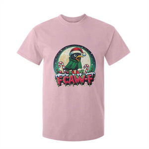Funny F Caw F Raven Joke T Shirt For Kid Holiday Gift TS12 Light Pink Print Your Wear