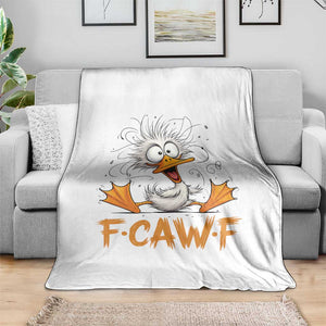 F Quack F Duck Lover Throw Blanket Funny Farm Gift TS12 Print Your Wear