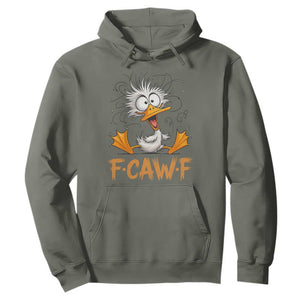 F Quack F Duck Lover Hoodie Funny Farm Gift TS12 Military Green Print Your Wear