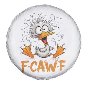 F Quack F Duck Lover Spare Tire Cover Funny Farm Gift TS12 Print Your Wear