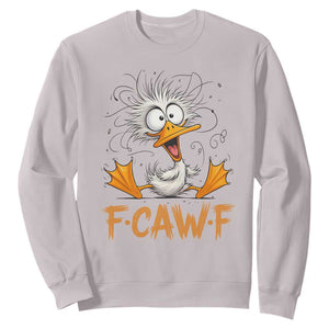 F Quack F Duck Lover Sweatshirt Funny Farm Gift TS12 Ice Gray Print Your Wear