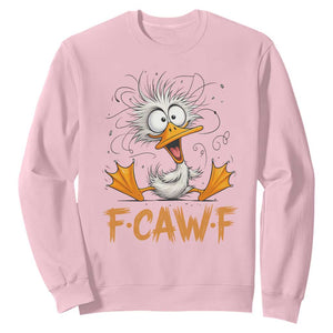 F Quack F Duck Lover Sweatshirt Funny Farm Gift TS12 Light Pink Print Your Wear
