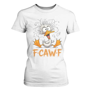 F Quack F Duck Lover T Shirt For Women Funny Farm Gift TS12 White Print Your Wear