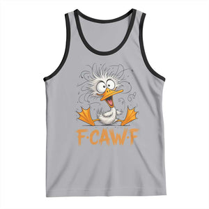 F Quack F Duck Lover Tank Top Funny Farm Gift TS12 Athletic Heather Black Print Your Wear