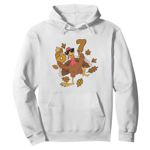 Trending Six Seven Meme Turkey Hoodie Funny Thanksgiving Gift TS12 White Print Your Wear