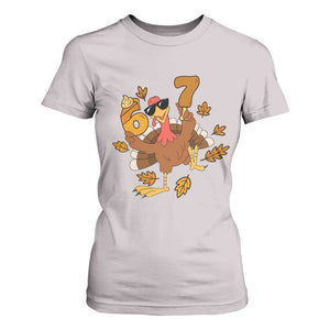 Trending Six Seven Meme Turkey T Shirt For Women Funny Thanksgiving Gift TS12 Ice Gray Print Your Wear