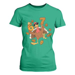 Trending Six Seven Meme Turkey T Shirt For Women Funny Thanksgiving Gift TS12 Irish Green Print Your Wear