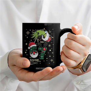Funny Green Hand Six Seven Meme Coffee Mug Gen Z Alpha Xmas Gift TS12 Print Your Wear