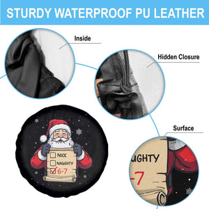 Funny Santa Six Seven Meme Spare Tire Cover Gen Z Christmas Gift TS12 Print Your Wear