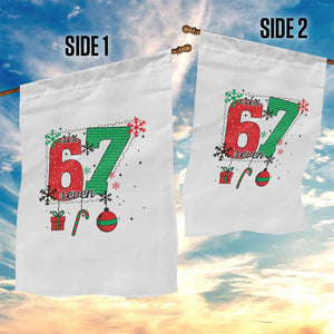 Funny Six Seven Meme Trendy TikTok Garden Flag Christmas Gift TS12 Print Your Wear