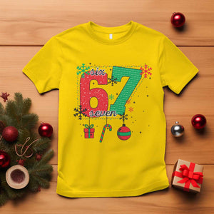 Funny Six Seven Meme Trendy TikTok T Shirt Christmas Gift TS12 Daisy Print Your Wear