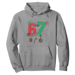 Funny Six Seven Meme Trendy TikTok Hoodie Christmas Gift TS12 Sport Gray Print Your Wear