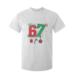 Funny Six Seven Meme Trendy TikTok T Shirt For Kid Christmas Gift TS12 White Print Your Wear