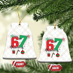 Funny Six Seven Meme Trendy TikTok Ceramic Ornament Christmas Gift TS12 Print Your Wear