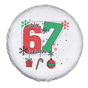Funny Six Seven Meme Trendy TikTok Spare Tire Cover Christmas Gift TS12 Print Your Wear
