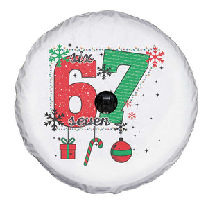 Funny Six Seven Meme Trendy TikTok Spare Tire Cover Christmas Gift TS12 Print Your Wear