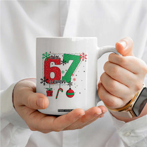 Funny Six Seven Meme Trendy TikTok Coffee Mug Christmas Gift TS12 Print Your Wear