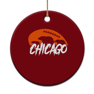 CFB Lover Ceramic Ornament Gift For Football Fan TS12 1pc Red Print Your Wear