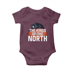 The Kings Of The North Baby Onesie CFB Lover TS12 Maroon Print Your Wear