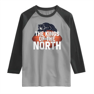 The Kings Of The North Raglan Shirt CFB Lover TS12 Sport Gray Black Print Your Wear