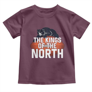 The Kings Of The North Toddler T Shirt CFB Lover TS12 Maroon Print Your Wear