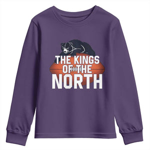 The Kings Of The North Youth Sweatshirt CFB Lover TS12 Purple Print Your Wear