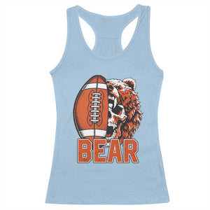 CFB Kings Racerback Tank Top Bear Skull Gothic Fan Gift TS12 Light Blue Print Your Wear