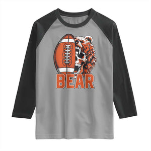 CFB Kings Raglan Shirt Bear Skull Gothic Fan Gift TS12 Sport Gray Black Print Your Wear