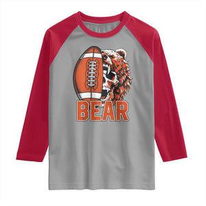 CFB Kings Raglan Shirt Bear Skull Gothic Fan Gift TS12 Sport Gray Red Print Your Wear