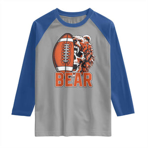 CFB Kings Raglan Shirt Bear Skull Gothic Fan Gift TS12 Sport Gray Royal Print Your Wear