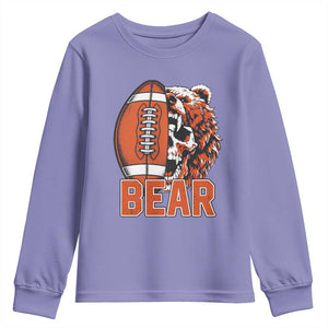 CFB Kings Youth Sweatshirt Bear Skull Gothic Fan Gift TS12 Violet Print Your Wear