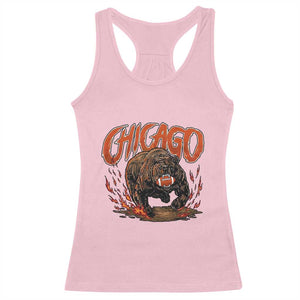Funny CFBF Racerback Tank Top Gift For Sports Lovers TS12 Light Pink Print Your Wear