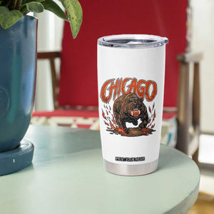 Chicago Football Fan Tumbler Cup Gift For Sports Lovers TS12 Print Your Wear