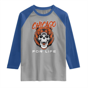 CFB Lover Raglan Shirt Bear Skull Gothic Fan Gift TS12 Sport Gray Royal Print Your Wear