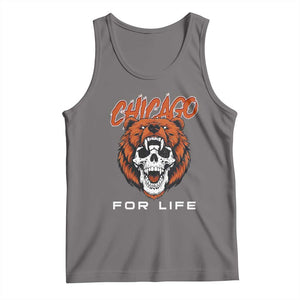 CFB Lover Tank Top Bear Skull Gothic Fan Gift TS12 Deep Heather Print Your Wear
