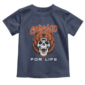 CFB Lover Toddler T Shirt Bear Skull Gothic Fan Gift TS12 Navy Print Your Wear