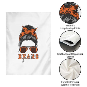 Girl Messy Bun Fan Garden Flag CFB Lovers Gift TS12 Print Your Wear