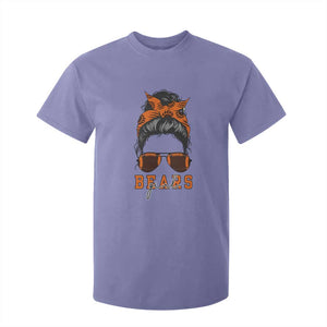 Girl Messy Bun Fan T Shirt For Kid CFB Lovers Gift TS12 Violet Print Your Wear