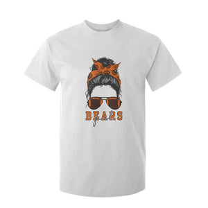 Girl Messy Bun Fan T Shirt For Kid CFB Lovers Gift TS12 White Print Your Wear