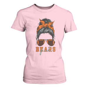 Girl Messy Bun Fan T Shirt For Women CFB Lovers Gift TS12 Light Pink Print Your Wear
